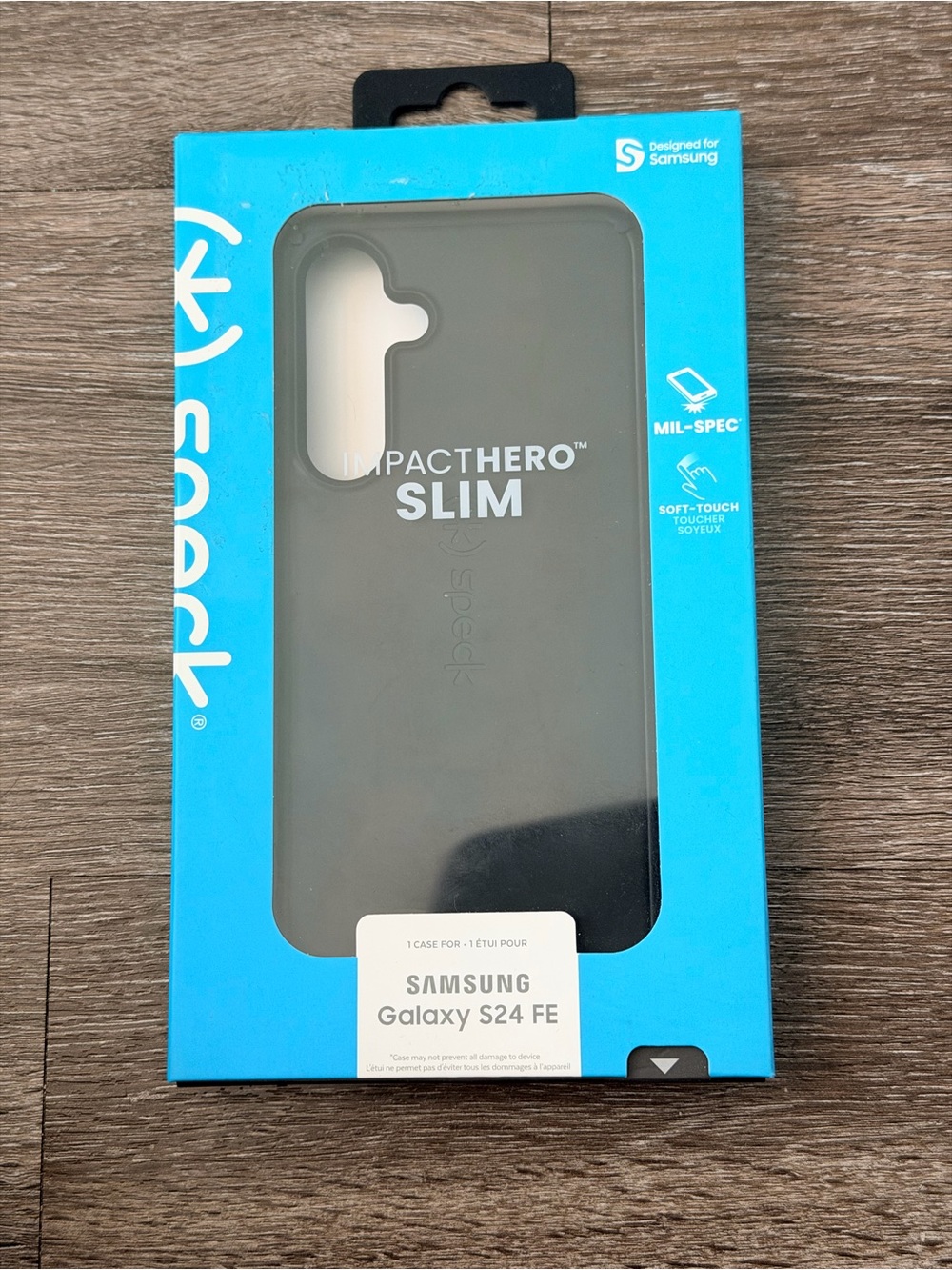 speck ImpactHero Slim Case for Samsung Galaxy S24 FE - Black